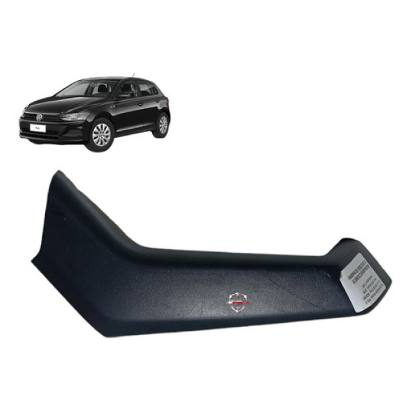 Puxador Porta Traseira Esquerda Volkswagen Polo 2019 Preto