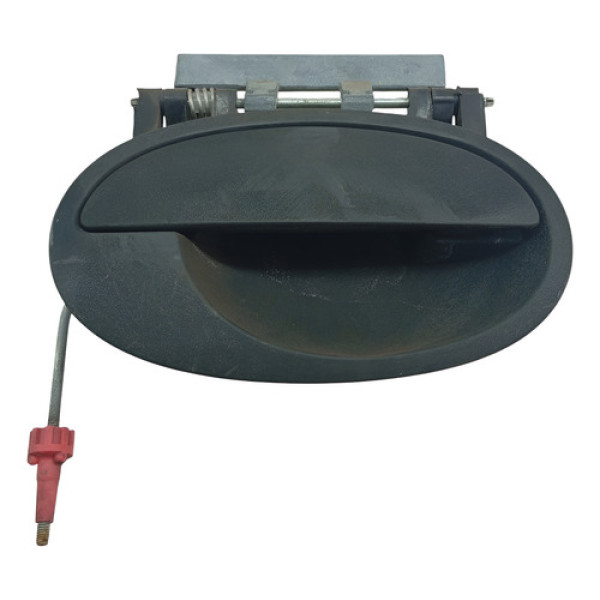 Macaneta Externa Traseira Direita Gm Meriva 2002 2012 Preto