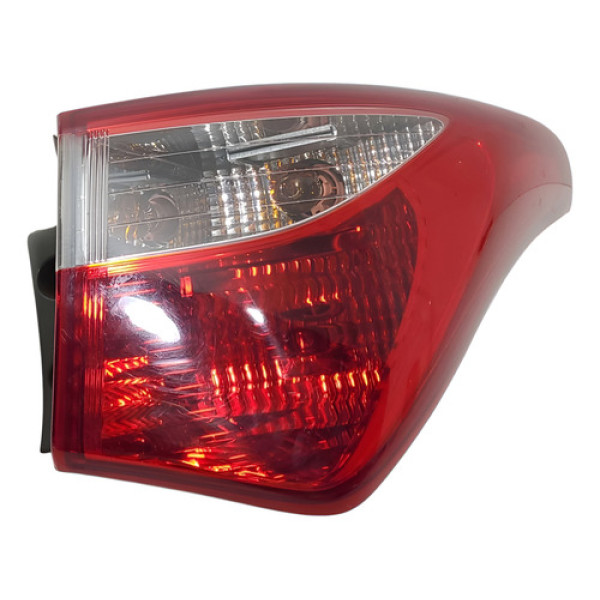 Lanterna Traseira Direita Hyundai Hb20 2012 2015 Direito/passageiro Vermelho