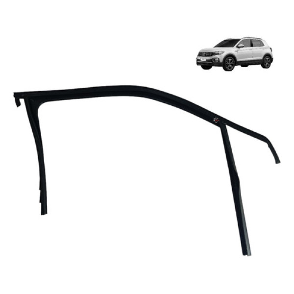 Borracha Vidro Dianteiro Esquerdo Volkswagen T-cross 2023