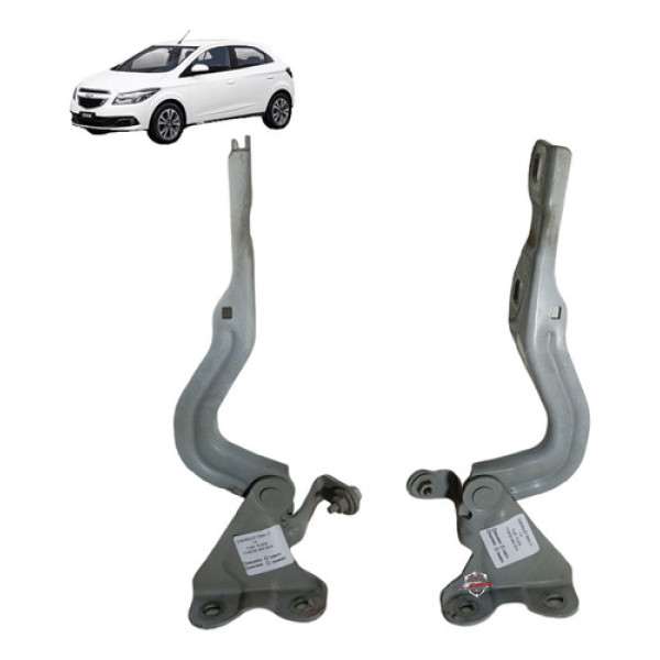 Par Dobradiça Capô Chevrolet Onix 2014