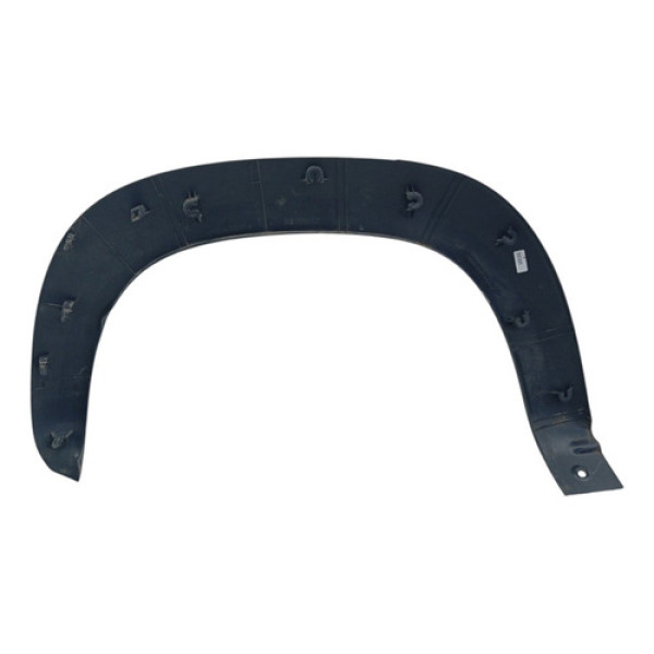 Moldura Friso Paralama Traseiro Esquerdo Renault Kwid 2018 Preto