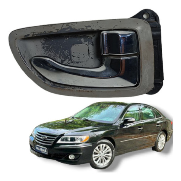 Maçaneta Interna Dianteira Direita Hyundai Azera 2008 A 2011 Cinza