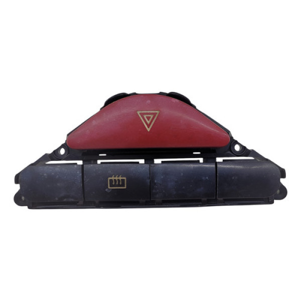 Interruptor Pisca Alerta Fiat Strada Palio 2002 2008 Preto