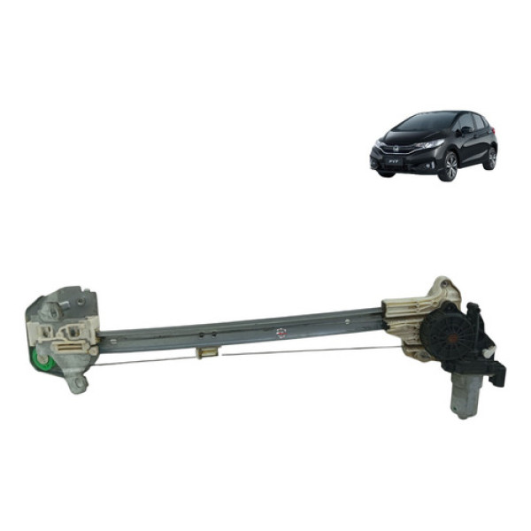 Máquina Vidro Traseira Esquerda Honda Fit 2017