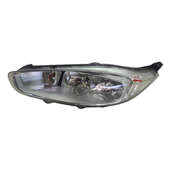 Farol Esquerdo Ford New Fiesta 2015 Com Detalhe Na Orelha Esquerdo/motorista
