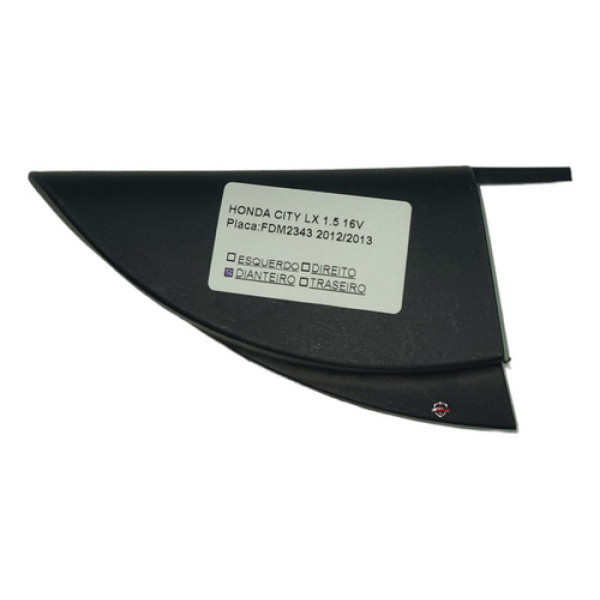 Acabamento Retrovisor Interno Direito Honda City Lx 1.5 2012