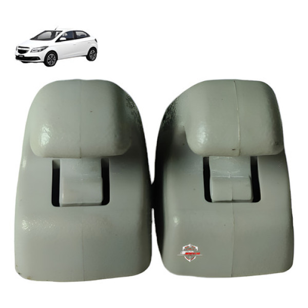 Par Suporte Quebra Sol Chevrolet Onix 2014