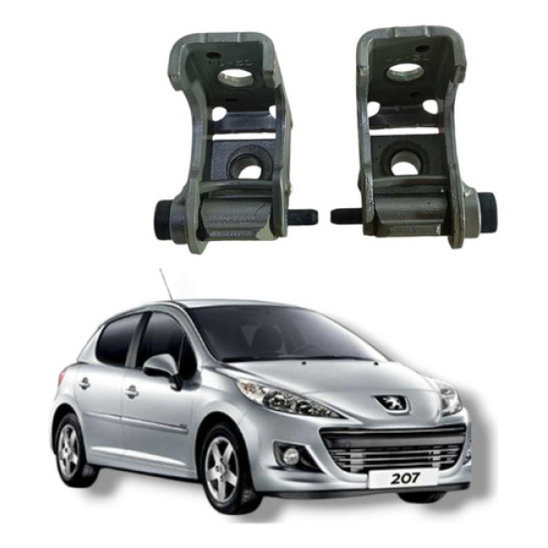 Par Dobradiça Porta Traseira Esquerda Peugeot 207 2010