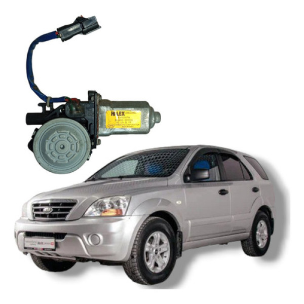 Motor Máquina Vidro Dianteira Direita Kia Sorento 2006 2013
