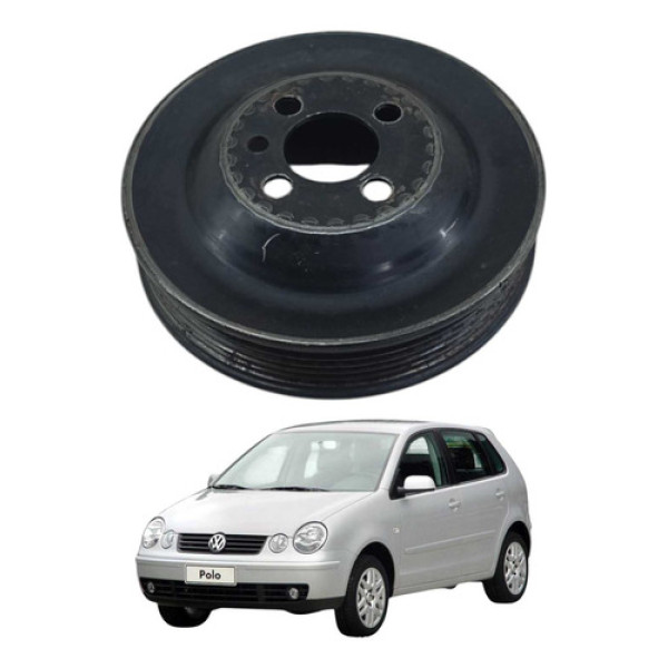Polia Vibraquim Vw Polo Fox Saveiro Gol 1.6 2006 030105255 