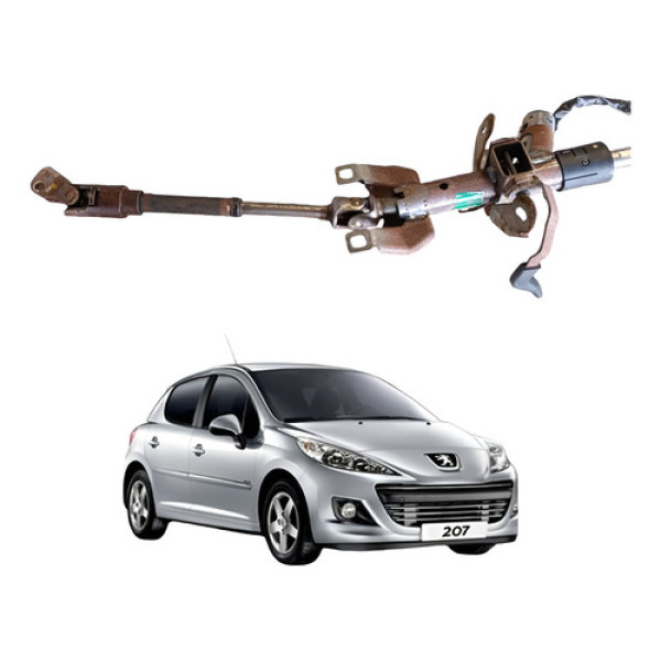Coluna Chave Seta Direção Peugeot 207 Hb Xr 2010
