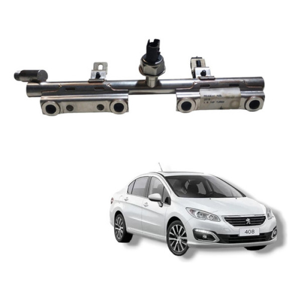 Flauta Bico Injetores Thp Inj Citroen Peugeot 408 2016 1.6