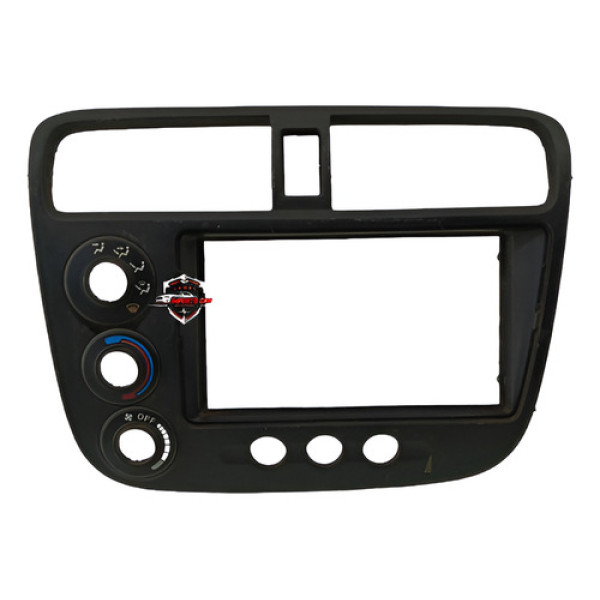 Moldura Multimídia Honda Civic 1.7 2004 Preto