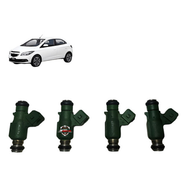 Jogo Bico Injetor Combustível Chevrolet Onix 1.4 Flex 2014