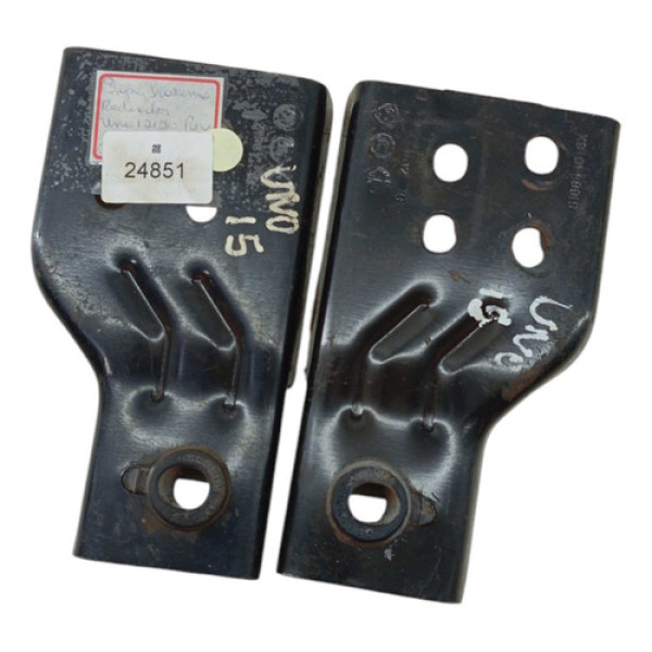 Par Suporte Radiador Fiat Uno 2012 2019