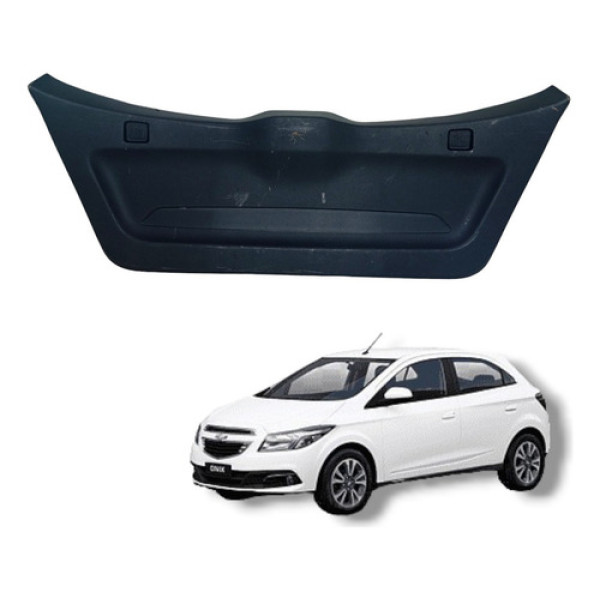 Forro Tampa Traseira Gm Onix 2013 A 2016 Preto