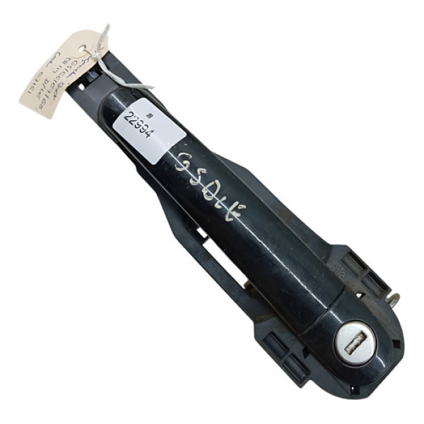 Maçaneta Externa Dianteira Esquerda Vw Gol Fox Saveiro 2015 Preto Dianteira