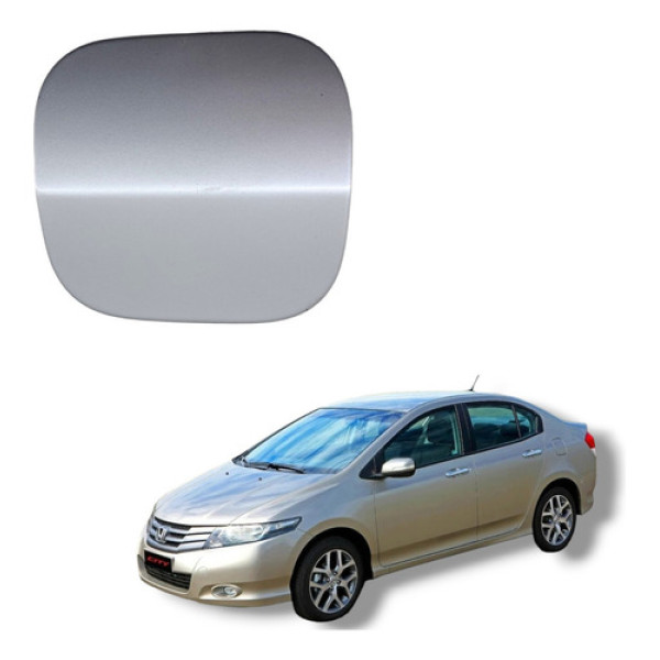 Portinhola Tanque Combustível Honda City 2009 A 2013 Cinza