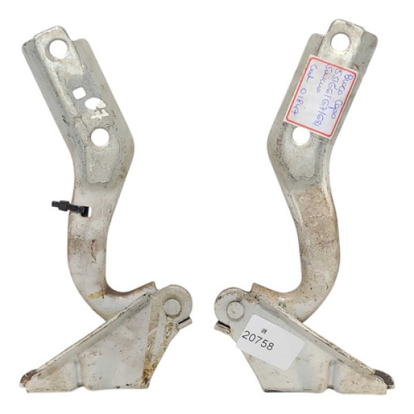 Par Braço Dobradiça Capo Volkswagen Gol Voyage 2009 2013