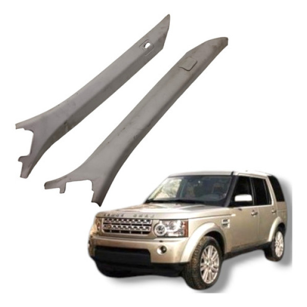 Par Acabamento Coluna Parabrisa Discovery 4 2009 A 2013