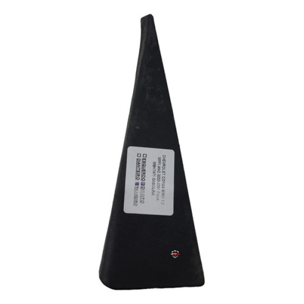 Acabamento Porta Traseira Direita Chevrolet Corsa Wind 2001 Traseira Direita Preto