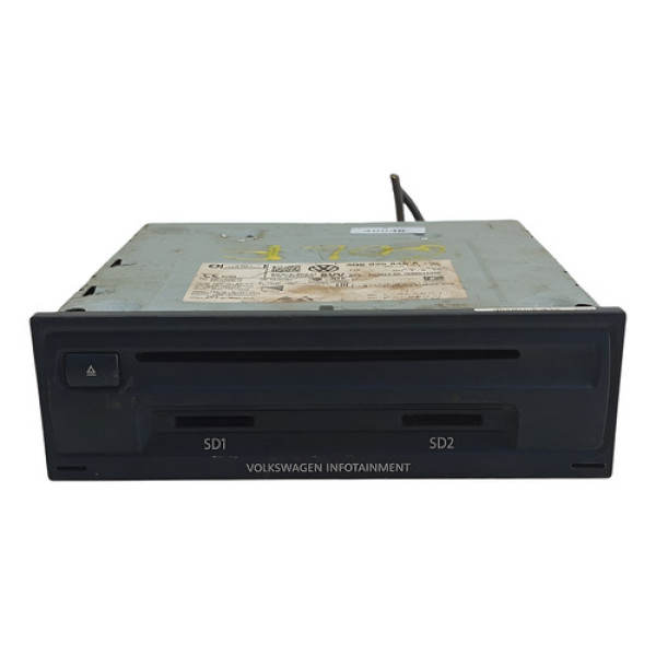 Radio Multimidia Vw Jetta Golf Tiguan 2014 2021 Preto