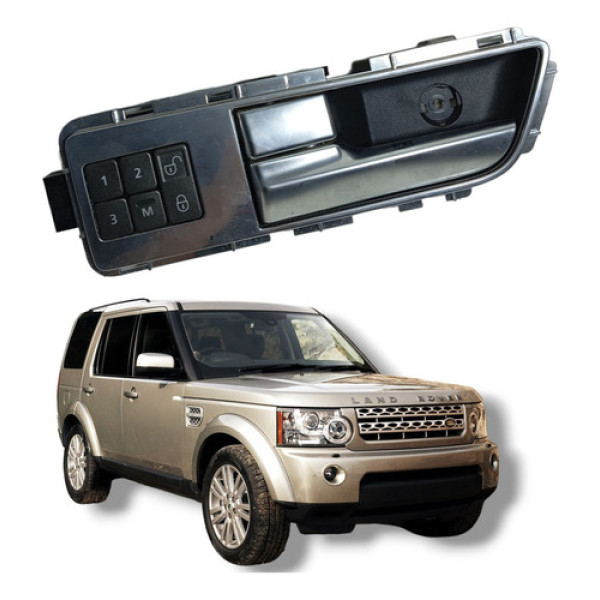 Maçaneta Interna Dianteira Esquerda Discovery 4 2010 A 2013 Cinza