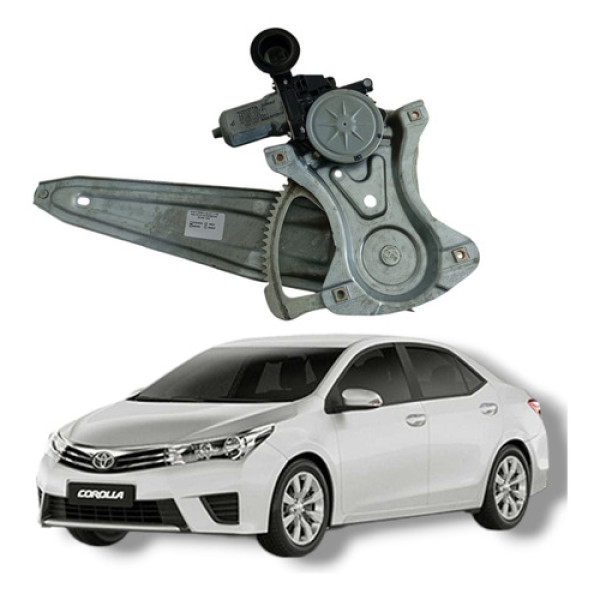 Máquina Vidro Elétrico Traseira Direita Toyota Corolla 2016