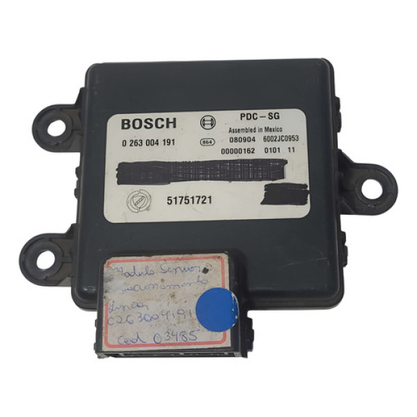 Modulo Sensor Estacionamento Fiat Linea Punto 09 11 Verde-escuro