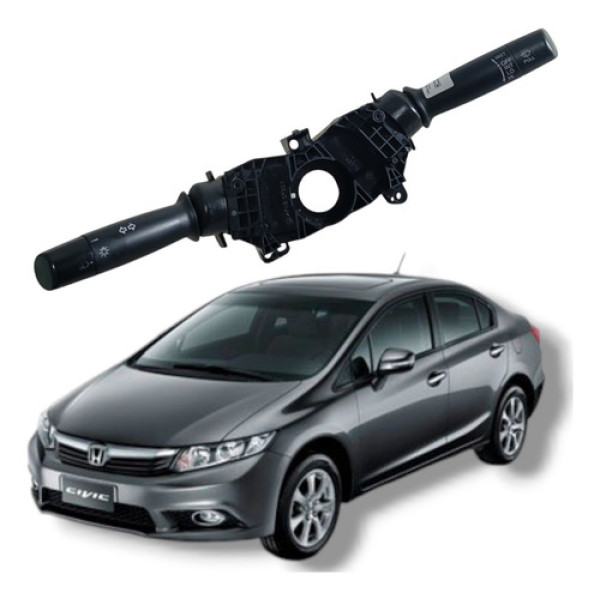 Comando Chave Seta Limpador Parabrisa Honda Civic Lxs 12 16