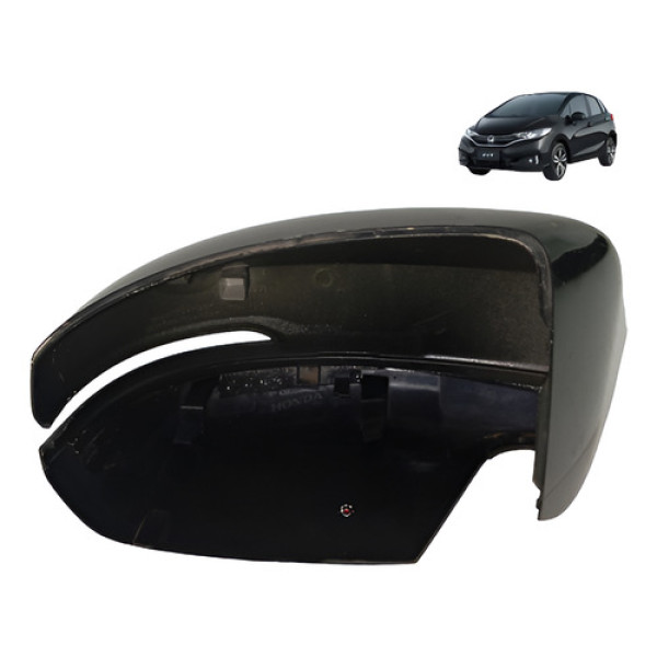 Capa Retrovisor Esquerd  Honda Fit 2017 Água