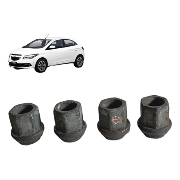 Jogo Porca Roda Chevrolet Onix 2014