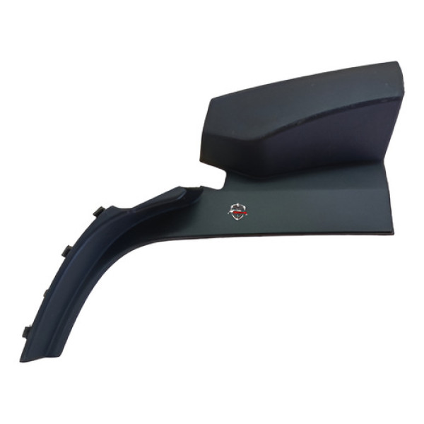 Acabamento Churrasqueira Lado Esquerdo Renault Kwid 2018 Preto