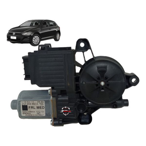 Motor Maquina Vidro Dianteira Direita Volkswagen Polo 2019