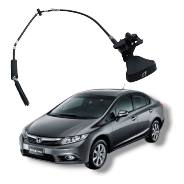 Alavanca Encosto Banco Traseiro Direito Honda Civic 2012 16