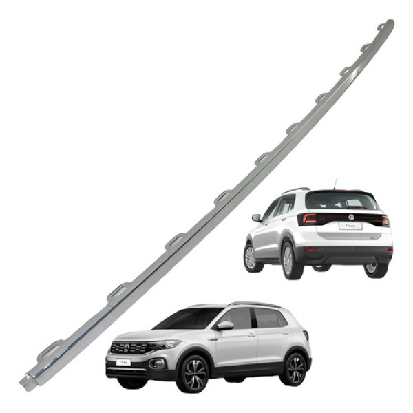 Friso Parachoque Traseiro Cromado Volks. T-cross 2014  2023 Água