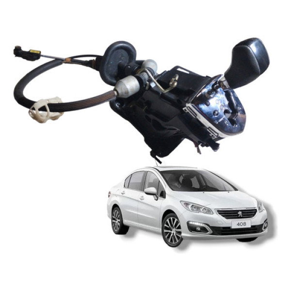 Alavanca Marcha Com Cabo Automático Peugeot 408 1.6 2016 Thp