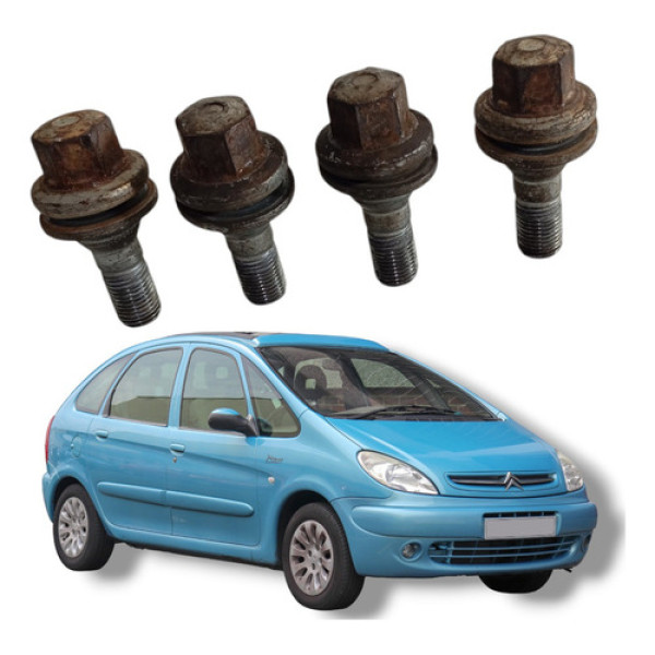 Jogo Parafusos Roda Citroën Xsara Picasso 2004