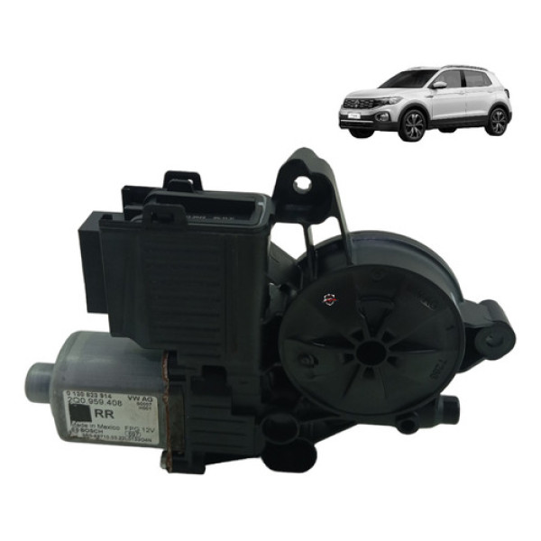 Motor Maquina Vidro Traseiro Direito Volkswagen T-cross 2023