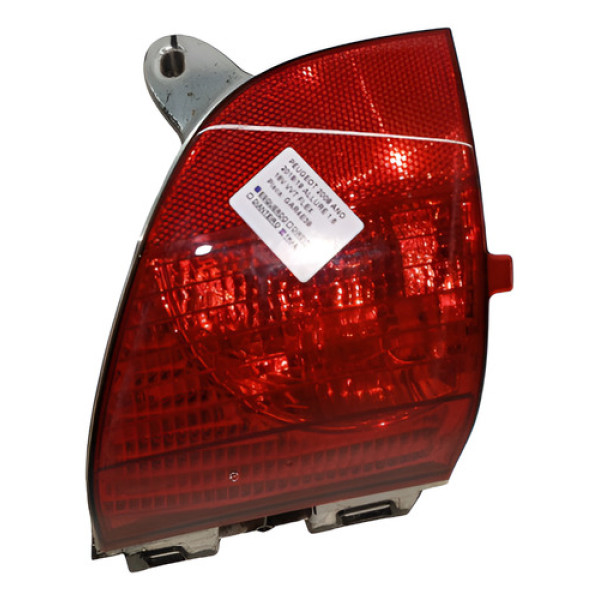 Lanterna Tampa Traseira Lado Esquerdo Peugeot 2008 2018 Esquerdo/motorista Água