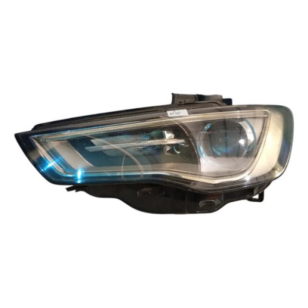 Farol Esquerdo Audi A3 2013 2016 Detalhes Esquerdo/motorista