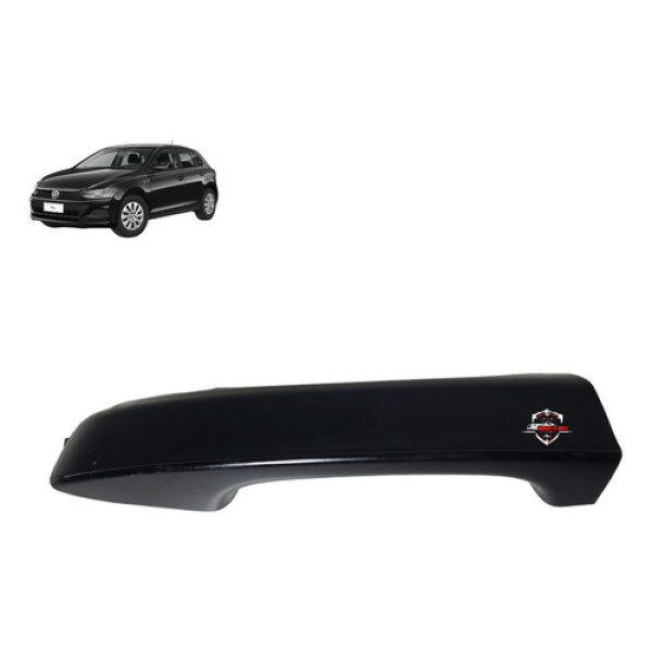 Maçaneta Externa Dianteira Esquerda Volkswagen Polo 2019 Preto Dianteira