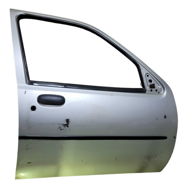 Porta Dianteiro Ld Ford Ka 1999 2000 Dianteira Direito Cinza