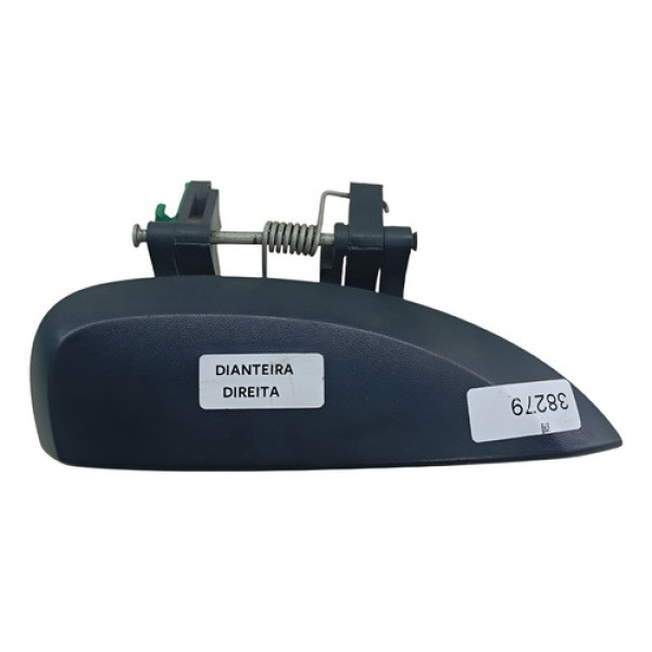 Macaneta Externa Dianteira Direita Renault Kwid 2018 23 Preto