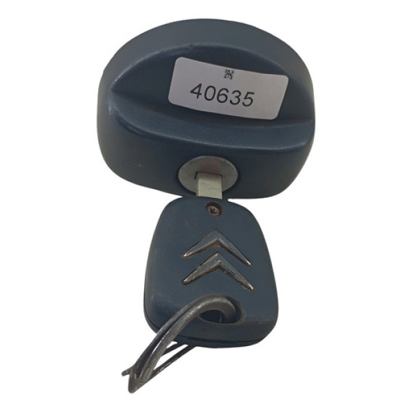 Tampa Tanque Combustivel Citroen C3 2003 2012 Preto 2012