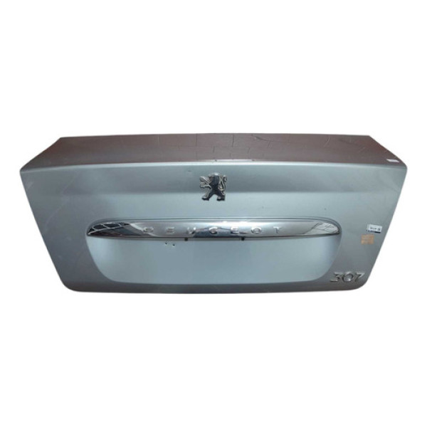 Tampa Traseira Peugeot 307 Sedan 2005 Prateado