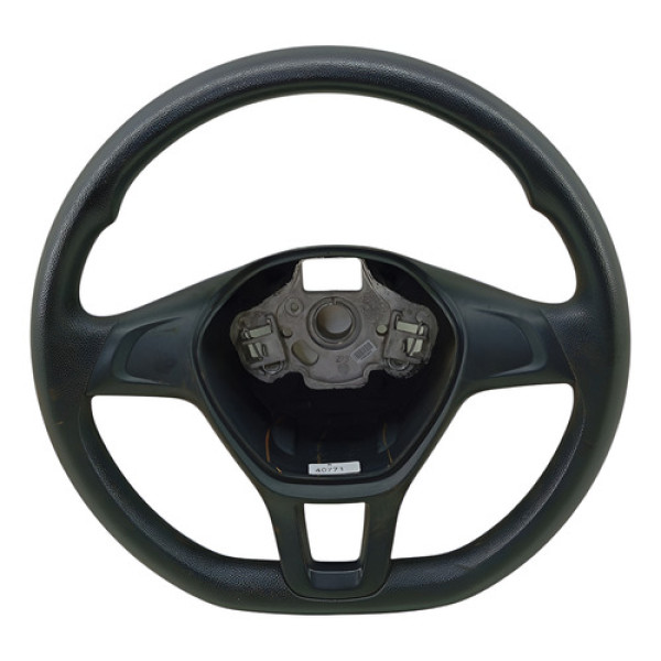 Volante Motorista Vw Gol Voyage Saveiro 2017 2024 Preto