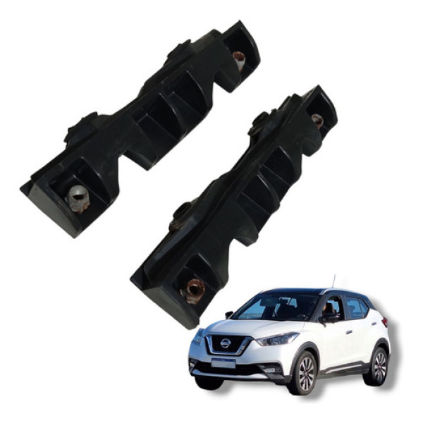 Par Guia Racks Teto Traseiro Nissan Kicks 2016 A 2020