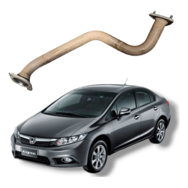 Escapamento Intermediário Catalisador Honda Civic Lxs 12 16